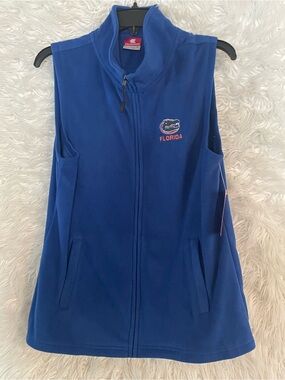 Florida Gators Colosseum NWT Women’s Full Zip Fleece Vest Jacket. Large